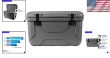 Load image into Gallery viewer, Titan 55-Quart Hard Ice Chest Cooler with Microban and Deep Freeze Insulation
