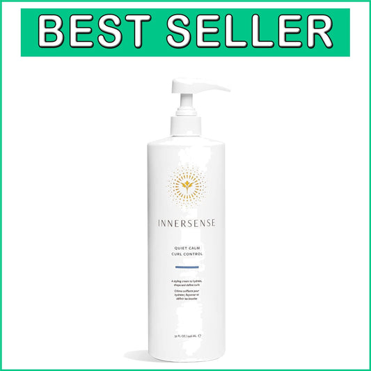 Cruelty-Free Curl Enhancer - 32 fl oz Natural Styling Cream for All Hair Types