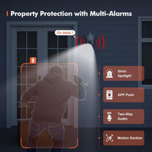 Load image into Gallery viewer, Solar Powered 2K Security Camera with 5 Preset Positions for Total Coverage