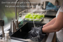 Load image into Gallery viewer, Non-Slip Heat Resistant Grill Gloves for Safe Cooking - Perfect Gift for Chefs