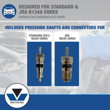 Load image into Gallery viewer, Efficient Valve Core Replacement Kit for R134a with Stainless Steel Tools