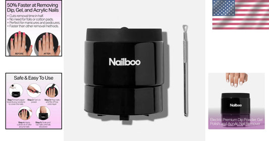 Magically Fast Nail Remover Bowl - Effortless Dip Powder and Gel Polish Removal