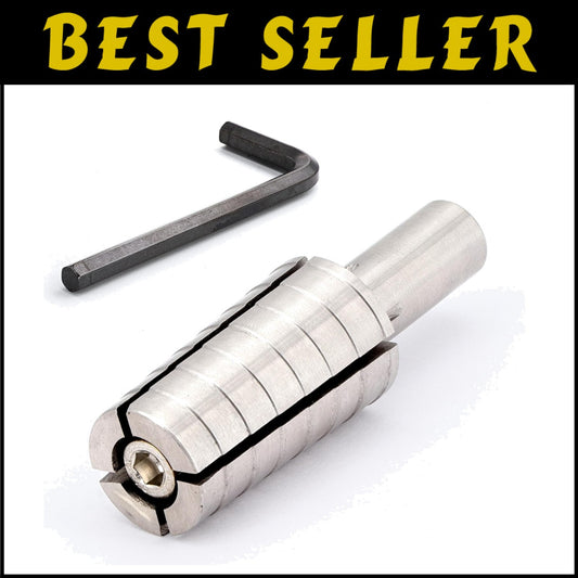 Durable Stainless Steel Ring Mandrel for Lathes - Sizes 11-14, Effortless Use