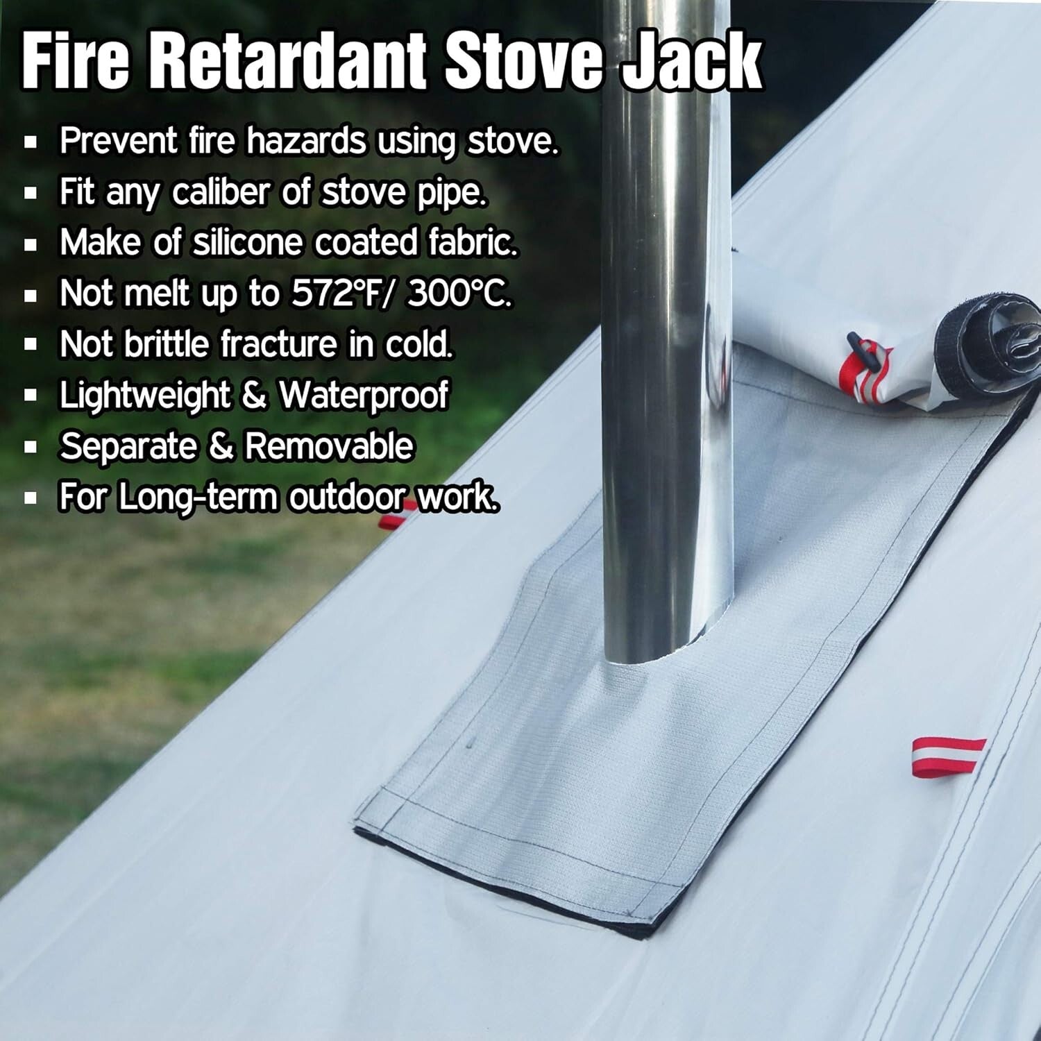 4-Person Lightweight Tipi Tent with Quick Setup - Ideal for Backpacking & Hiking