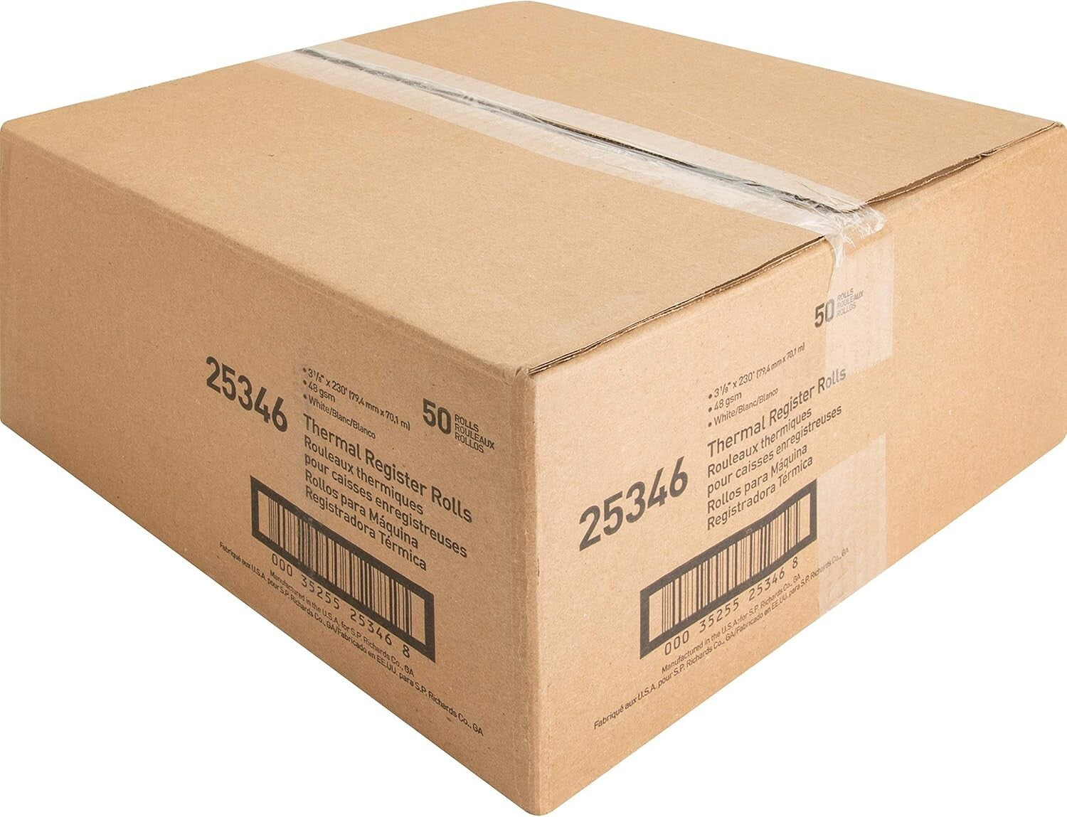 Effortless Replacement Thermal Paper Rolls - 50 Rolls for Consistent Performance