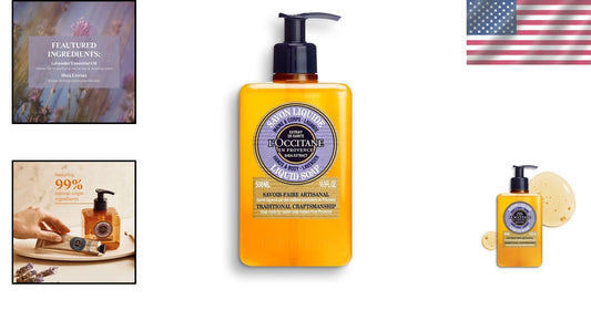 16.9 Fl. Oz Moisturizing Liquid Soap with Shea, Lavender, and Citrus Aroma