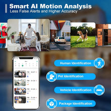 Load image into Gallery viewer, Rechargeable 2K Wireless Security Cameras - Night Vision &amp; Smart Alerts - 2 Pack