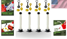 Load image into Gallery viewer, Universal Gas Can Spout Replacement 4 Pack – Leak-Proof &amp; Flexible Nozzles