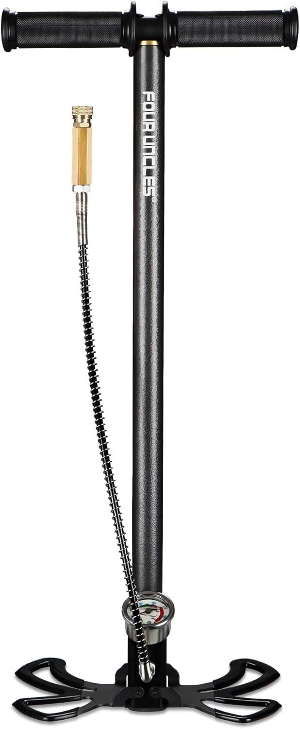 Durable Manual PCP Air Pump with 8 mm Quick Connector - Versatile & Safe