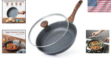Load image into Gallery viewer, Elegant 12.5-Inch Nonstick Pan with Tempered Lid - Perfect for Kitchen Mastery