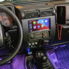 Load image into Gallery viewer, 1997-2002 Jeep Wrangler TJ Double Din Dash Install Kit with Brackets &amp; Harness