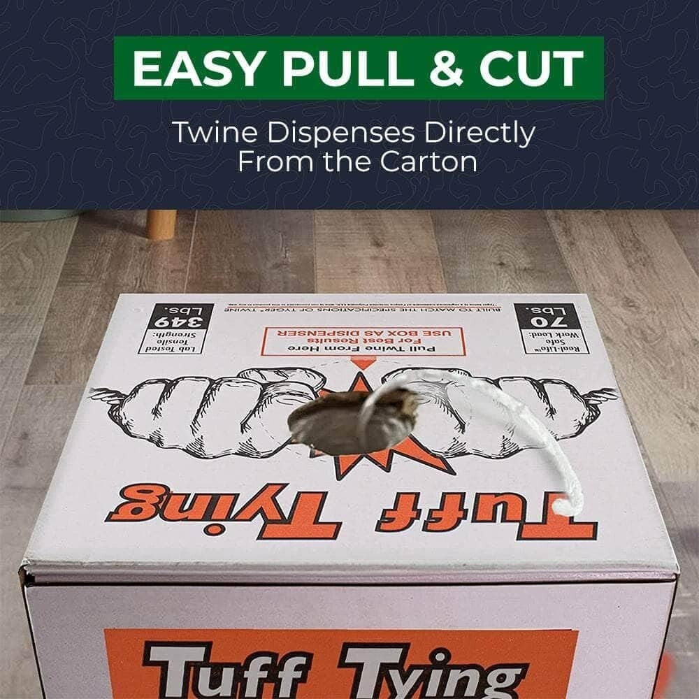 Multi-Purpose Tuff Tying Twine - 327lb Strength, Ideal for Indoor/Outdoor Use
