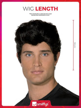 Load image into Gallery viewer, Authentic Women's Danny Wig in Black for Grease-Inspired Fancy Dress