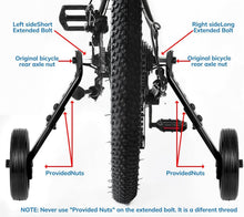 Load image into Gallery viewer, Universal Training Wheels for 24-28 inch Bikes - Extra Stability for Adults