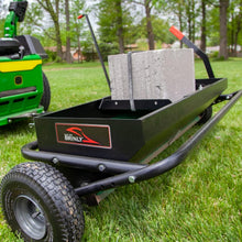 Load image into Gallery viewer, All-Steel 40-Inch Tow Behind Lawn Aerator Spreader with Universal Hitch &amp; Weight