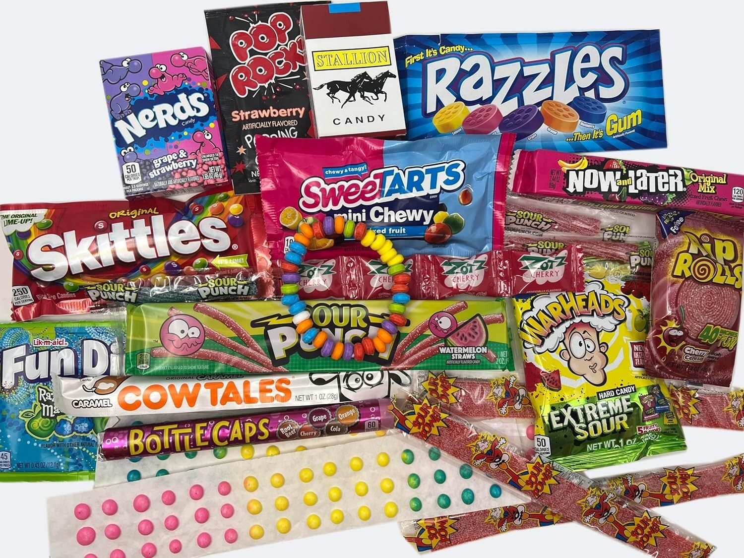Blast from the Past: 1980s Candy Assortment for 45th Birthdays - Gift-Ready