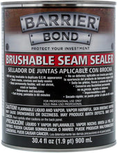 Load image into Gallery viewer, Fast-Drying Brushable Seam Sealer - Ideal for Automotive Body Repairs, Quart Can
