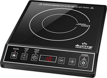 Load image into Gallery viewer, Versatile Black Induction Burner - 15 Power Levels, Easy Clean-Up, ETL Listed