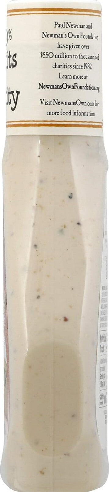 Newman's Own Creamy Caesar Dressing 16 oz - Perfect for Salads & More - 6 Pack