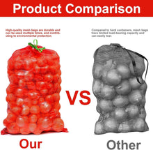 Load image into Gallery viewer, Bulk 300 Red Mesh Storage Bags – Ideal for Onions, Potatoes &amp; Produce Freshness