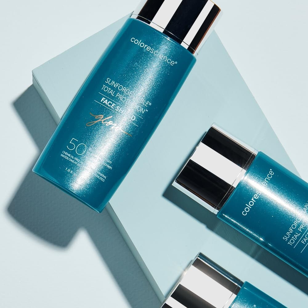 Lightweight SPF 50 Face Shield - Hypoallergenic & Paraben-Free Protection