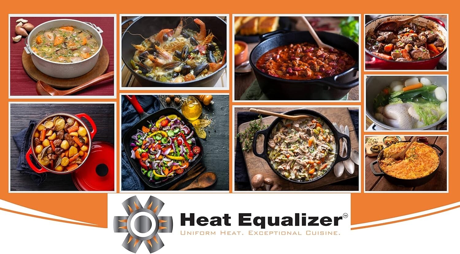 9.25-Inch High-Polish Diffuser for Gas & Electric Stoves - Energy Efficient