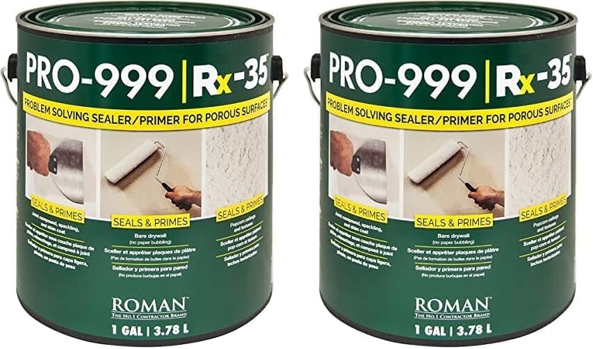 Clear Matte Finish Wallpaper Primer - Water-Based & Easy Cleanup, 2 Gal Pack