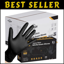Load image into Gallery viewer, Disposable Nitrile Gloves - 6-Mil Heavy-Duty, Hypoallergenic &amp; Food-Grade Safety