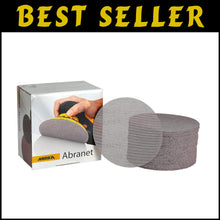 Load image into Gallery viewer, Durable 50 Pack Abranet Sanding Discs – Grit 80, Perfect for All Sanding Needs