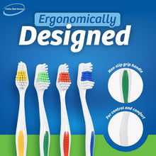 Load image into Gallery viewer, Individually Wrapped Standard Toothbrushes - Medium Soft Bristles for Adults