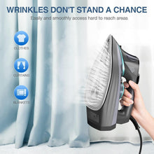 Load image into Gallery viewer, Compact 1700W Anti-Drip Steam Iron with Self-Cleaning &amp; Adjustable Steam Modes