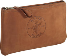 Load image into Gallery viewer, Sturdy 12.5-Inch Leather Zipper Bag for Tools - Professional Quality Storage