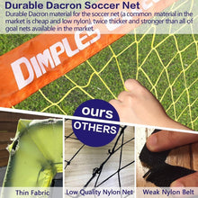 Load image into Gallery viewer, Eco-Friendly Backyard Soccer Goals for Kids | Age 6+ | (3x2.2, 5x3.6 FT)
