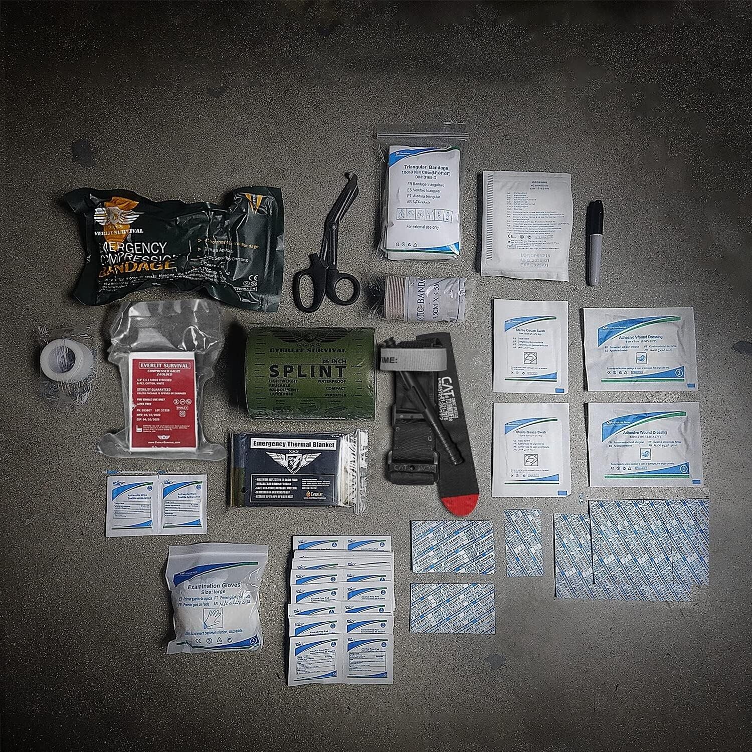 Lightweight and Durable Emergency Trauma Kit - Prepare for Critical Situations