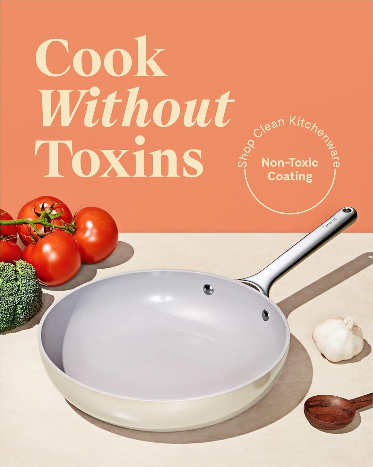 Compact 1.05 qt Nonstick Fry Pan for Healthy Cooking - All Stovetop Compatible