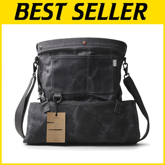 Water-Resistant Harvesting Tote - Spacious Multi-Purpose Garden Tool Bag