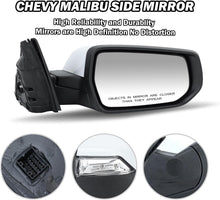 Load image into Gallery viewer, Heated Passenger Side View Mirror for 2016-2022 Malibu LT Hybrid - Easy Install