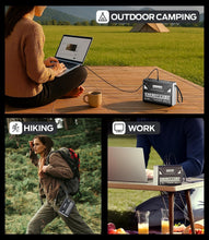 Load image into Gallery viewer, Portable Power Bank with 100W Fast Charging &amp; Emergency Flash Light for Outdoors
