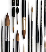 Load image into Gallery viewer, Expertly Crafted Size 8 Da Vinci Kolinsky Sable Watercolor Brush for Precision