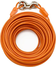 Load image into Gallery viewer, Reinforced 100FT Dog Runner with Secure Steel Clasps - Ideal for Large Breeds