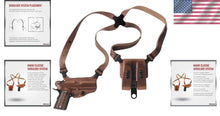 Load image into Gallery viewer, Pro-Grade Miami Classic Shoulder Holster for Colt &amp; Kimber Pistols - Right-Hand