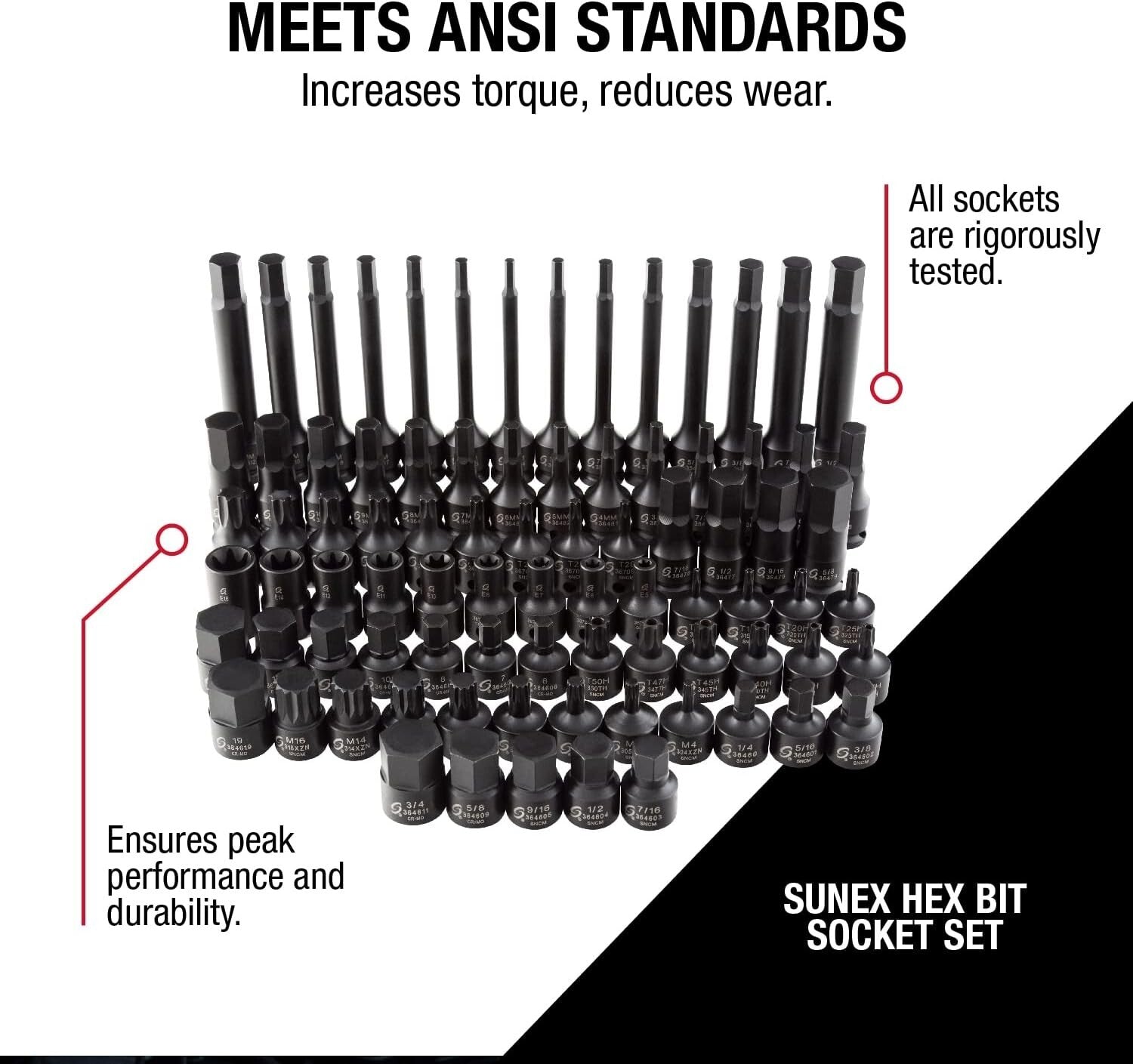 84-Piece 3/8" Drive CR-MO Master Hex Bit Impact Socket Set - Durable & Versatile