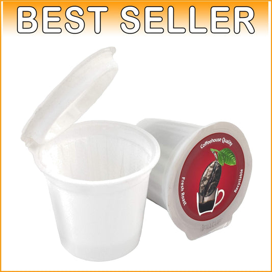 Eco-Friendly 240 Fillable Coffee Pods - Strong Filters for Flavorful Brews
