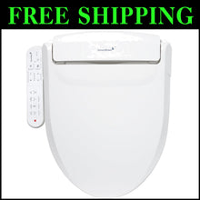 Load image into Gallery viewer, Elongated Smart Bidet Toilet Seat with Heated Comfort &amp; Adjustable Wash Controls