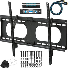 Load image into Gallery viewer, Heavy-Duty Tilt Wall Mount for 37-100" Flat or Curved TVs, Easy Installation