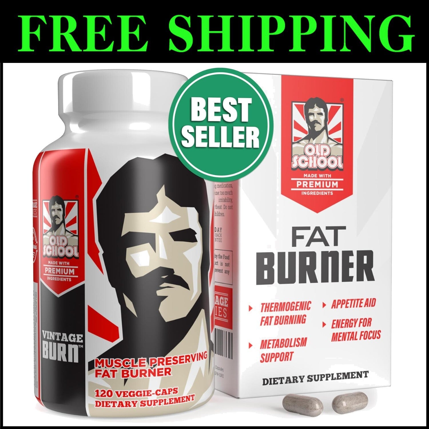 All-Day Energy Fat Burner | Appetite Control & Lean Muscle Support - 120 Count