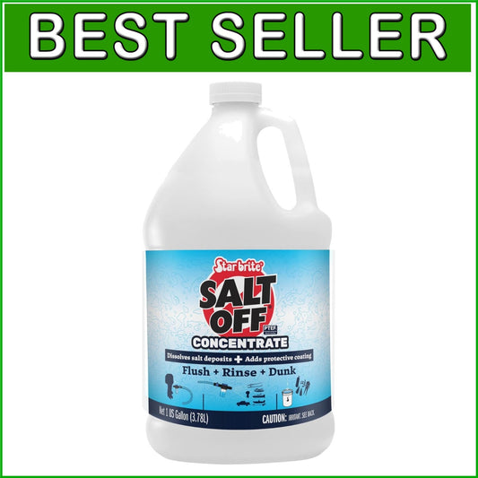 1 Gallon Salt Off Concentrate - Effective Marine Engine Flush & Surface Cleaner