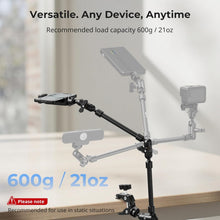 Load image into Gallery viewer, Flexible 22" Magic Arm &amp; Clamp for Cameras, Phones, &amp; Lights - Adjustable Design