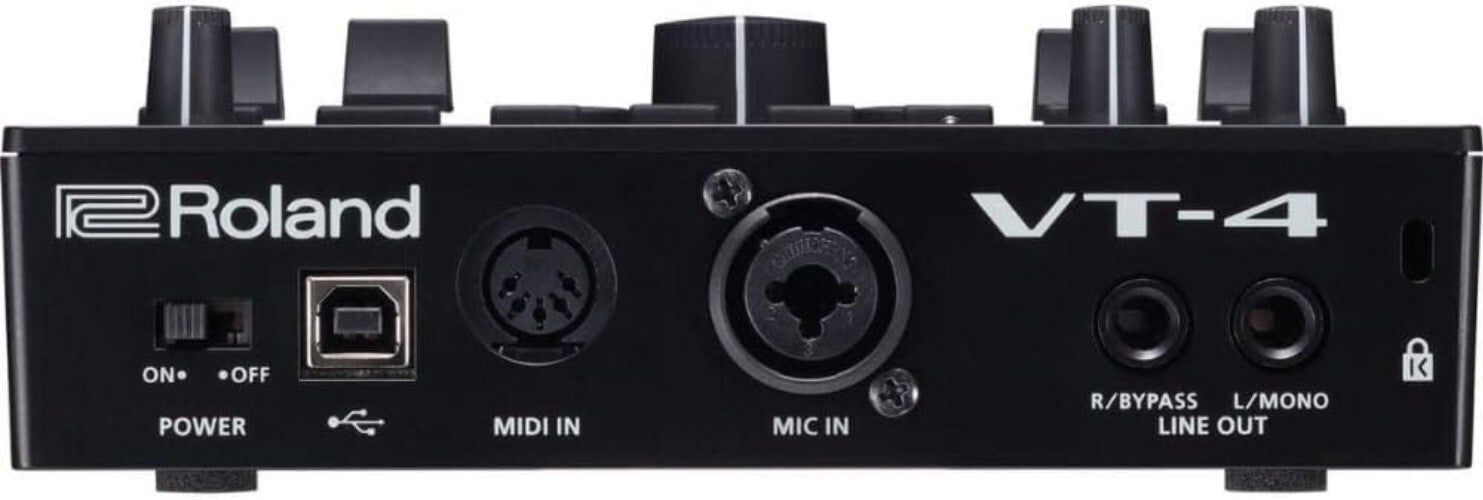 Black Vocal Transformer with Modern Effects - USB Interface and Battery Powered