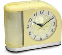 Load image into Gallery viewer, Big Ben Moon Beam Retro Alarm Clock in Yellow - Vintage Design with Charm